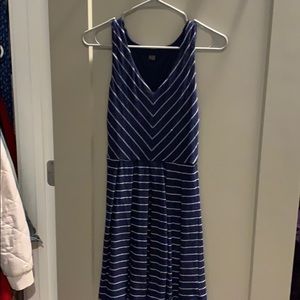 Navy cotton dress